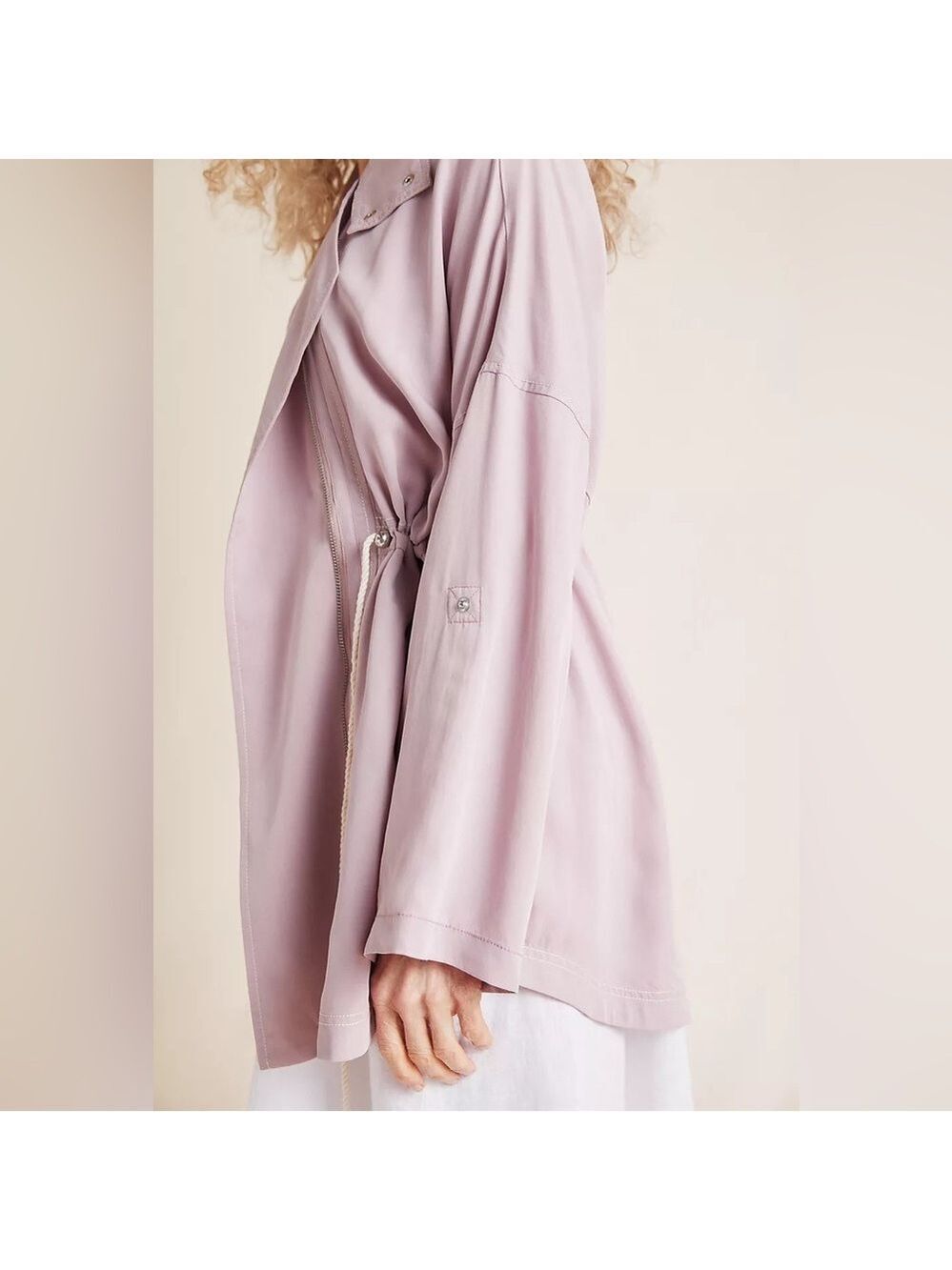 Anthropologie Danuta Cupro Jacket - Size Medium View 4